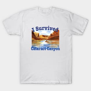 I Survived Cataract Canyon, Utah T-Shirt